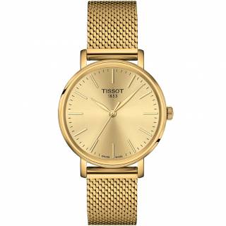 ΡΟΛΟΙ TISSOT T1432103302100 TISSOT Everytime Lady Gold Stainless Steel Bracele