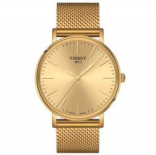 ΡΟΛΟΙ TISSOT  T1434103302100 TISSOT T-Classic Everytime Gold Stainless Steel Bracelet