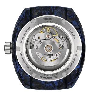 ΡΟΛΟΙ TISSOT  T1454079705701 TISSOT Sideral S Blue Rubber Strap