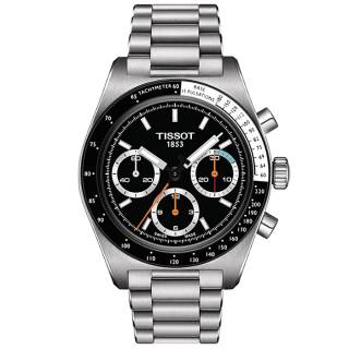 ΡΟΛΟΙ TISSOT  T1494592105100 TISSOT T-Sport PR516 Mechanical Chronograph Silver Stainless Steel Bracelet