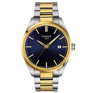 ΡΟΛΟΙ TISSOT  T1504102204100 TISSOT T-Classic PR 100 Two Tone Stainless Steel Bracelet