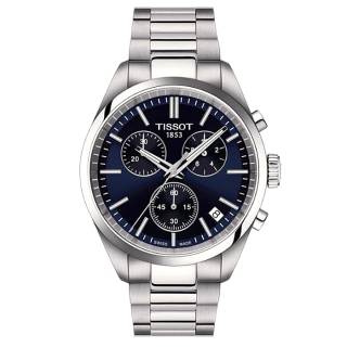 ΡΟΛΟΙ TISSOT  T1504171104100 TISSOT T-Classic PR 100 Chronograph Silver Stainless Steel Bracelet