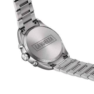 ΡΟΛΟΙ TISSOT  T1504171105101 TISSOT PR100 La Vuelta Chronograph Silver Stainless Steel Bracelet Special Edition Gift Set