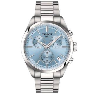 ΡΟΛΟΙ TISSOT  T1504171135100 TISSOT T-Classic PR 100 Chronograph Silver Stainless Steel Bracelet