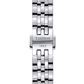 ΡΟΛΟΙ TISSOT  T41118316 TISSOT T-Classic Le Locle Diamonds Automatic Grey Stainless Steel Bracelet