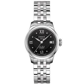 ΡΟΛΟΙ TISSOT  T41118356 TISSOT T-Classic Le Locle Diamonds Automatic Silver Stainless Steel Bracelet