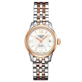 ΡΟΛΟΙ TISSOT T41218333 TISSOT T-Classic Le Locle Automatic TwoTone Stainless Steel Bracelet