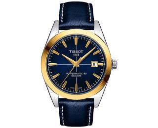 ΡΟΛΟΙ TISSOT  T9274074604101 TISSOT Gentleman Powermatic 80 Silicium Solid 18ct Gold Bezel