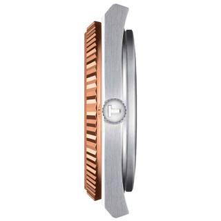 ΡΟΛΟΙ TISSOT  T9314074103100 TISSOT PRX Powermatic 80 Steel with 18ct Rose Gold Bezel