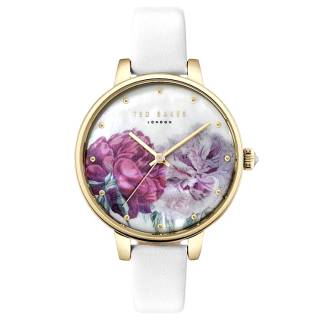 ΡΟΛΟΙ TED BAKER TE50005028 TED BAKER Kate White Leather Strap