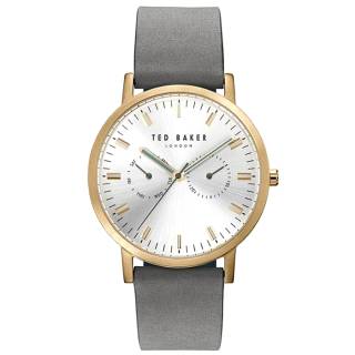 ΡΟΛΟΙ TED BAKER TE50274013 TED BAKER Brit Grey Leather Strap