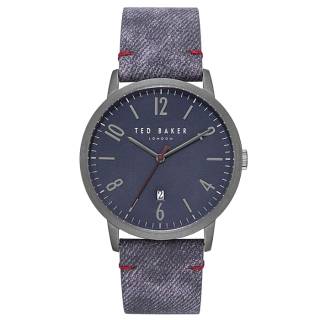 ΡΟΛΟΙ TED BAKER TE50279002 TED BAKER Daniel Blue Leather Strap