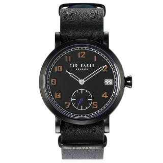 ΡΟΛΟΙ TED BAKER TE50518004 TED BAKER Logan Black Leather Strap