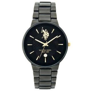 ΡΟΛΟΙ U.S. POLO USP4891YG U.S.Polo Logan Black Stainless Steel Bracelet