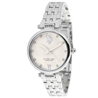 ΡΟΛΟΙ U.S. POLO  USP5978ST U.S.POLO Margot Crystals Silver Stainless Steel Bracelet