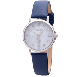 ΡΟΛΟΙ U.S. POLO  USP5992BL U.S.POLO Paxton Blue Leather Strap