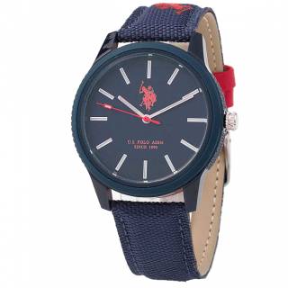 ΡΟΛΟΙ U.S. POLO  USP7076RD U.S.POLO Simon Blue Synthetic Strap