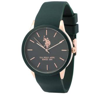 ΡΟΛΟΙ U.S. POLO  USP7106GR U.S.POLO Skyler Green Silicone Strap