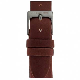 ΡΟΛΟΙ U.S. POLO  USP7146RG U.S.POLO Carter Brown Leather Strap