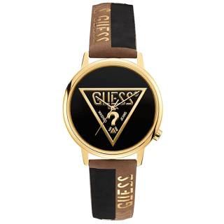 ΡΟΛΟΙ GUESS   V1015M2 GUESS Ladies Two Tone Leather Strap