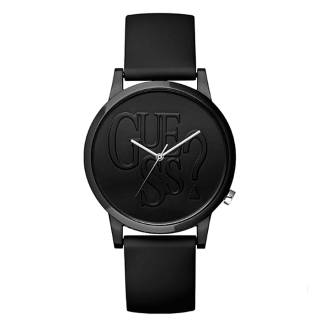 ΡΟΛΟΙ GUESS  V1019M1 GUESS Ladies Black Rubber Strap