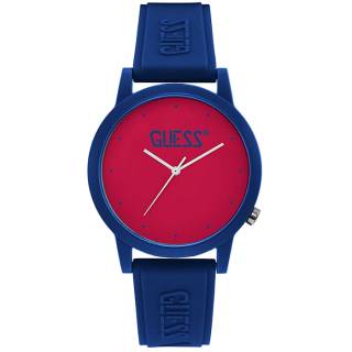 ΡΟΛΟΙ GUESS V1040M4 GUESS Ladies Blue Rubber Strap