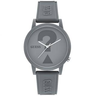 ΡΟΛΟΙ GUESS V1041M3 GUESS Ladies Grey Rubber Strap