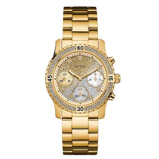 ΡΟΛΟΙ GUESS W0774L5 GUESS Ladies Crystals Gold Stainless Steel Bracelet