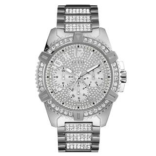 ΡΟΛΟΙ GUESS  W0799G1 GUESS Ladies Crystals Silver Stainless Steel Bracelet