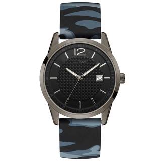 ΡΟΛΟΙ GUESS  W0991G6 GUESS Mens Camo Silicone Strap