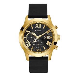 ΡΟΛΟΙ GUESS  W1055G4 GUESS Mens Chronograph Black Rubber Strap