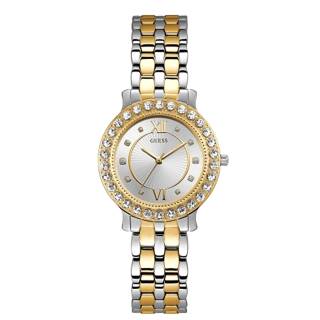 ΡΟΛΟΙ GUESS  W1062L4 GUESS Crystals Two Tone Stainless Steel Bracelet