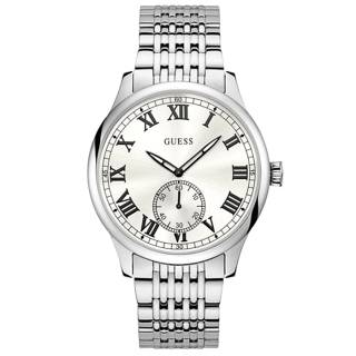 ΡΟΛΟΙ GUESS W1078G1 GUESS Mens Silver Stainless Steel Bracelet