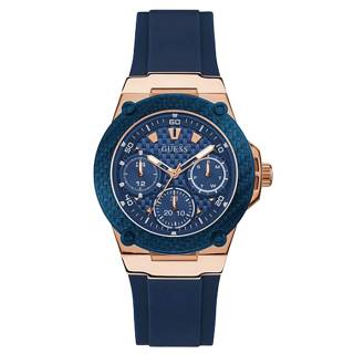 ΡΟΛΟΙ GUESS  W1094L2 GUESS Ladies Blue Silicone Strap