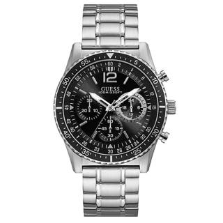 ΡΟΛΟΙ GUESS W1106G1 GUESS Mens Chronograph Silver Stainless Steel Bracelet