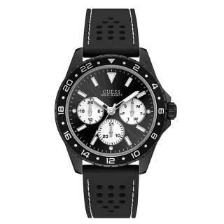 ΡΟΛΟΙ GUESS W1108G3 GUESS Multifunction Black Rubber Strap