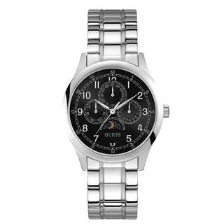 ΡΟΛΟΙ GUESS W1110G1 GUESS Mens Silver Stainless Steel Bracelet