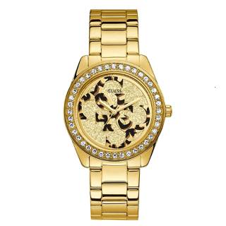 ΡΟΛΟΙ GUESS  W1201L2 GUESS Ladies Crystals Gold Stainless Steel Bracelet