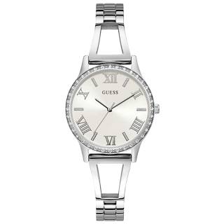 ΡΟΛΟΙ GUESS W1208L1 GUESS Ladies Crystals Silver Stainless Steel Bracelet