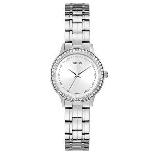 ΡΟΛΟΙ GUESS W1209L1 GUESS Ladies Crystals Silver Stainless Steel Bracelet