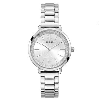 ΡΟΛΟΙ GUESS  W1231L1 GUESS Ladies Crystals Silver Stainless Steel Bracelet