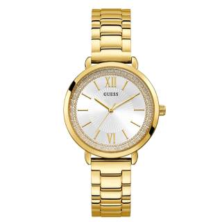 ΡΟΛΟΙ GUESS  W1231L2  GUESS Ladies Crystals Gold Stainless Steel Bracelet