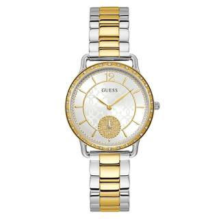 ΡΟΛΟΙ GUESS W1290L1 GUESS Ladies Crystals Two Tone Stainless Steel Bracelet