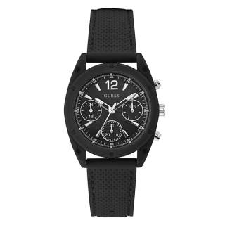 ΡΟΛΟΙ GUESS  W1296L2 GUESS Ladies Chronograph Black Rubber Strap