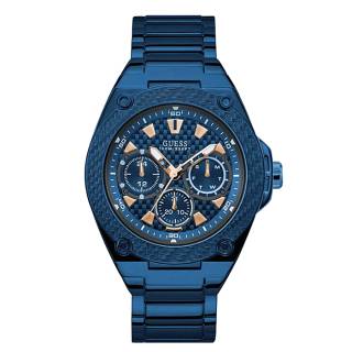 ΡΟΛΟΙ GUESS  W1305G4 GUESS Mens Blue Stainless Steel Bracelet