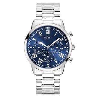 ΡΟΛΟΙ GUESS  W1309G1 GUESS Mens Silver Stainless Steel Bracelet