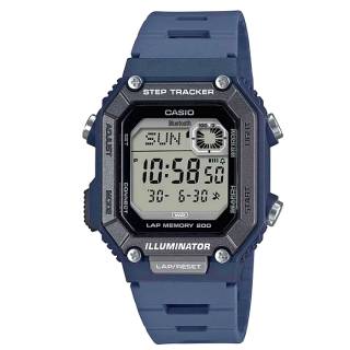 ΡΟΛΟΙ CASIO  WS-B1000-2AVEF CASIO Collection Dual Time Chronograph Blue Plastic Strap