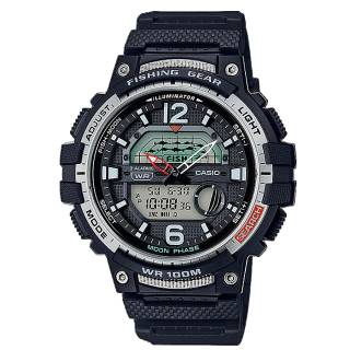 ΡΟΛΟΙ CASIO WSC-1250H-1AVEF CASIO Collection Black Rubber Strap