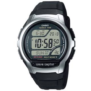 ΡΟΛΟΙ  CASIO  WV-58R-1AEF CASIO Gents Chronograph Black Rubber Strap