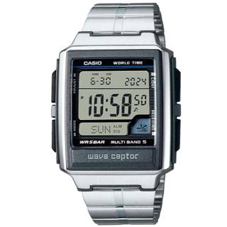 ΡΟΛΟΙ  CASIO    WV-59RD-1AEF CASIO Gents Chronograph Silver Stainless Steel Bracelet